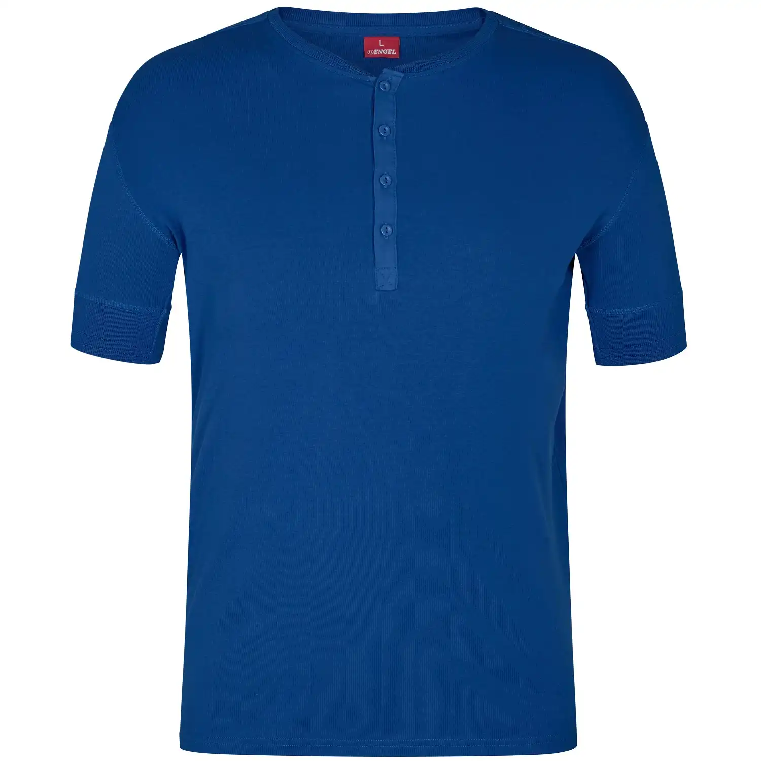 T-Shirt Henley-Grandad "9256-565" Extend in surfer blue, XXL - Bild 1
