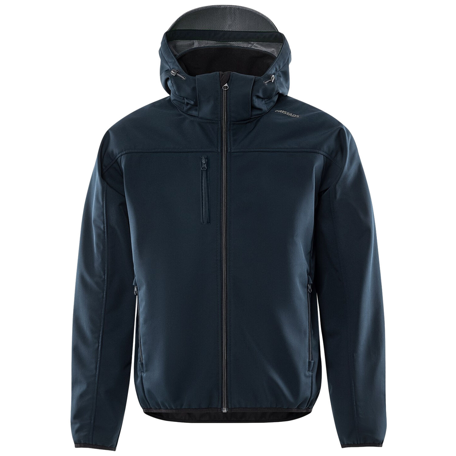 Softshell-Jacke "4655 GBF" in XXS, dunkelmarine/grau - Thumbnail 1