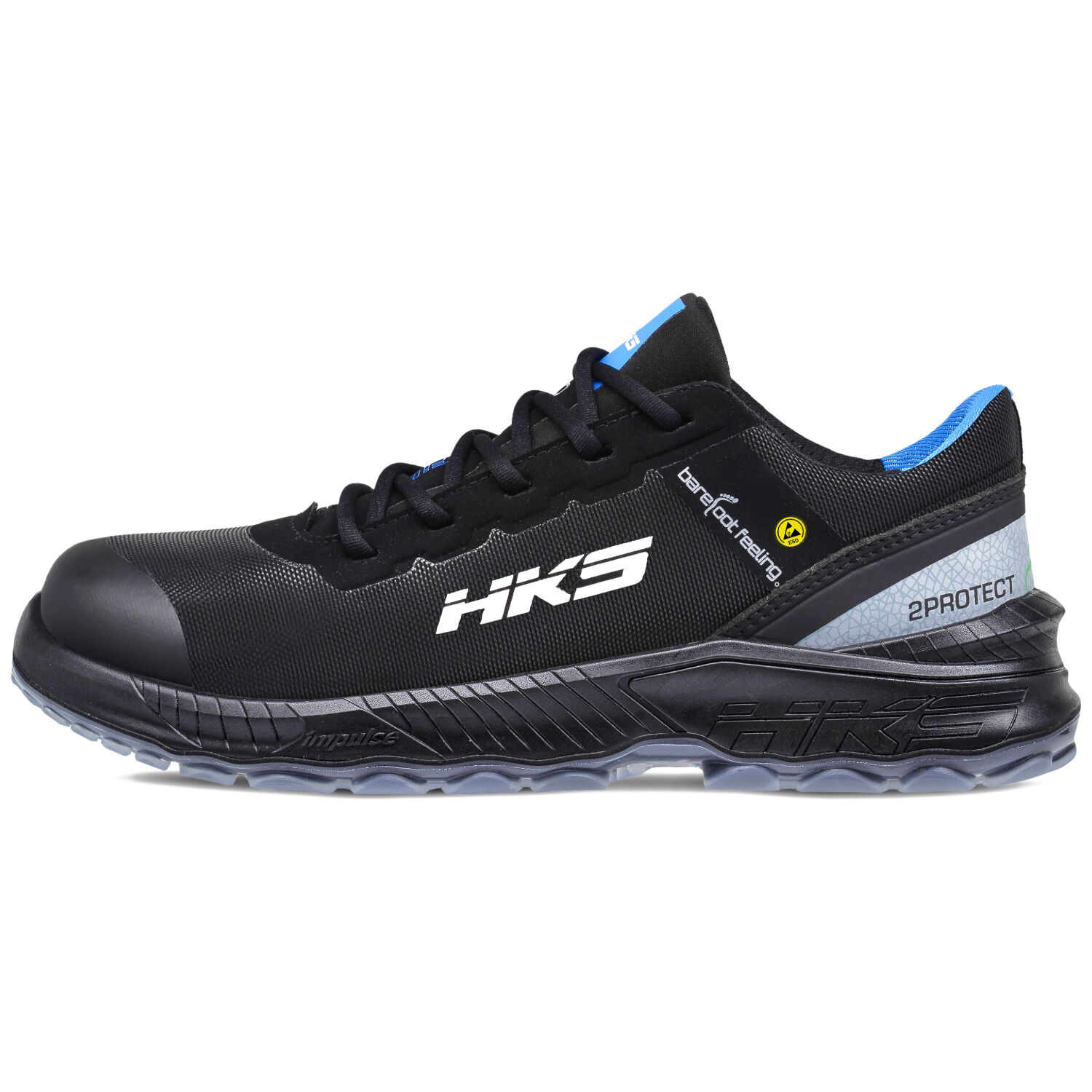 Barfuß Sicherheitshalbschuhe S3 "BFS 40" in 36 - Thumbnail 2