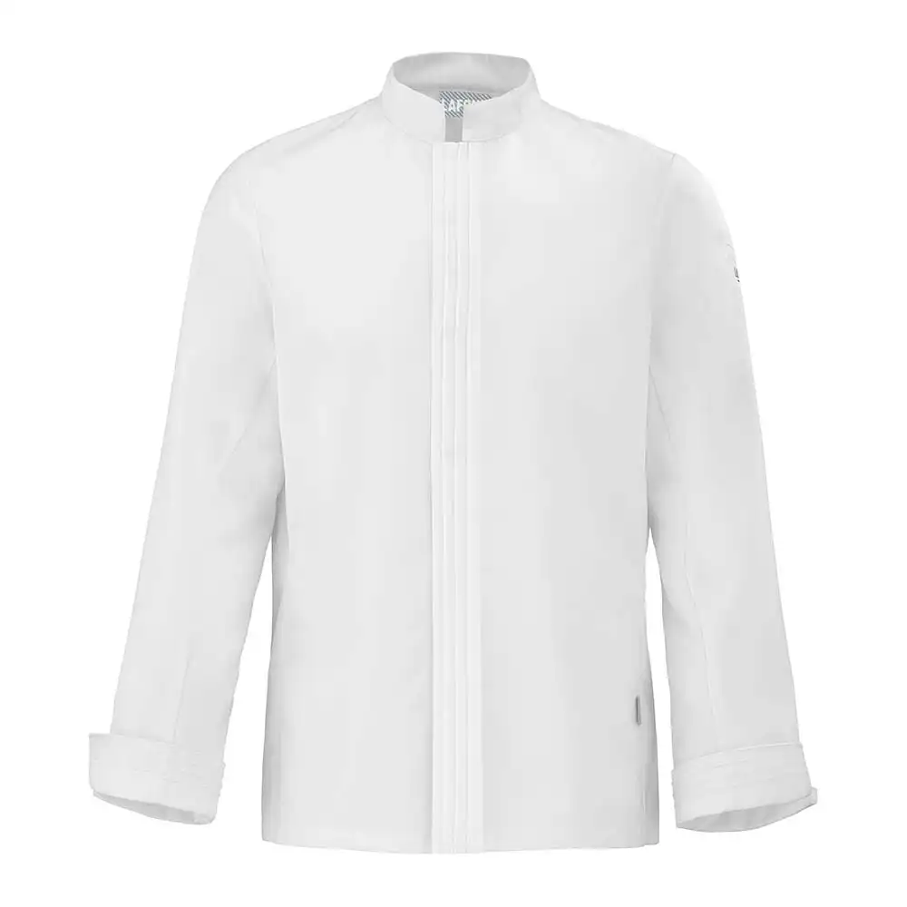 Kochjacke "CRISTAL PI" in 48, Weiß - Thumbnail 1