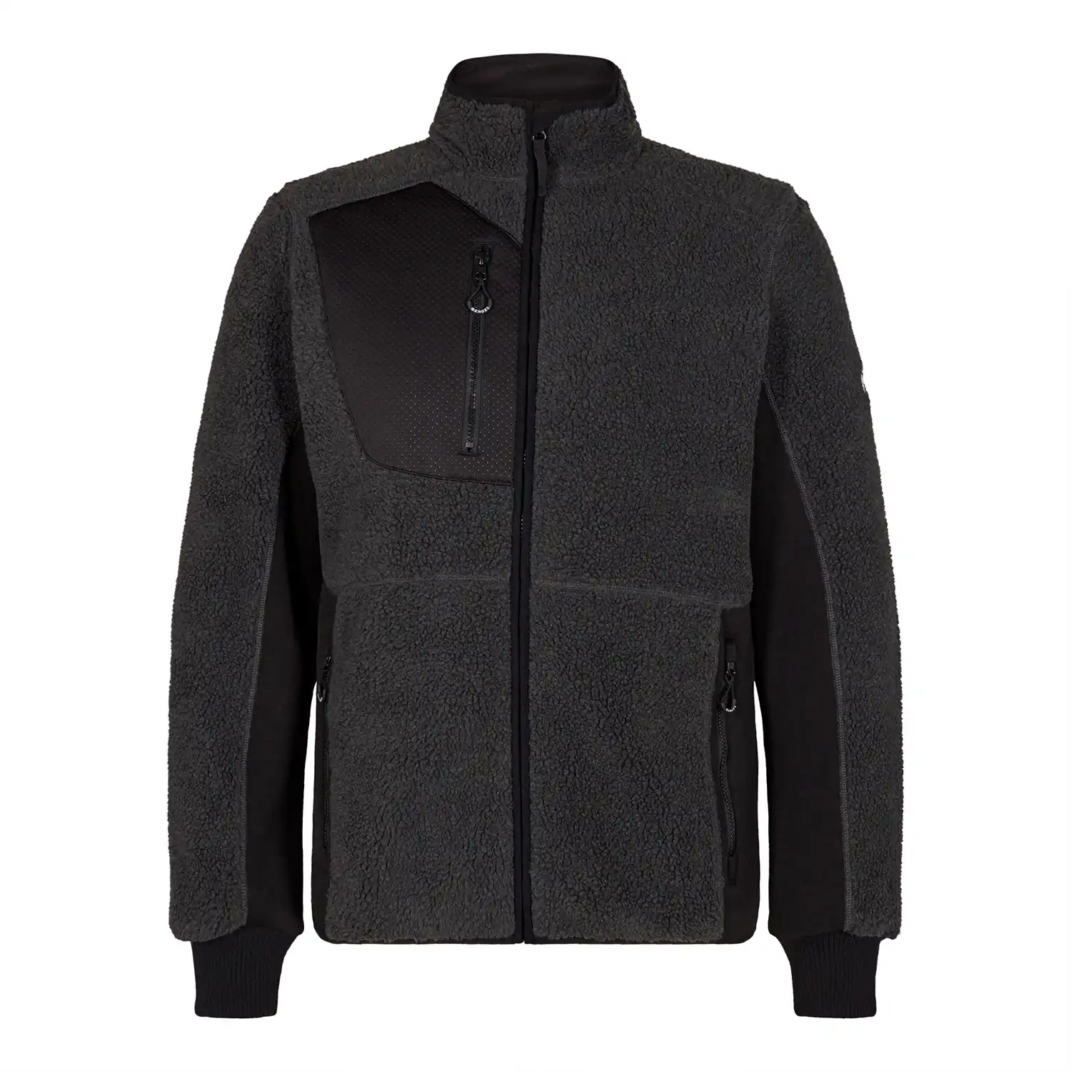 Faserpelzjacke "1362-298" X-treme in anthrazit/schwarz, XL - Thumbnail 1