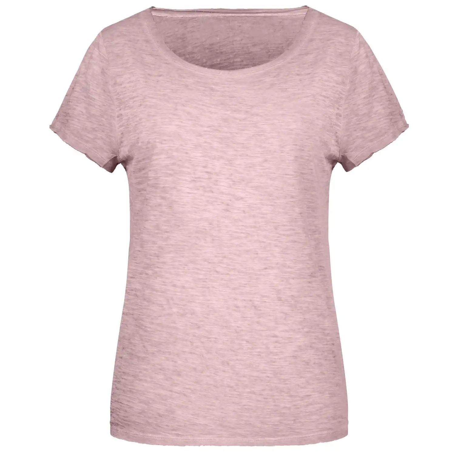 Damen Slub T-Shirt "8015" in soft-pink, XXL - Bild 1