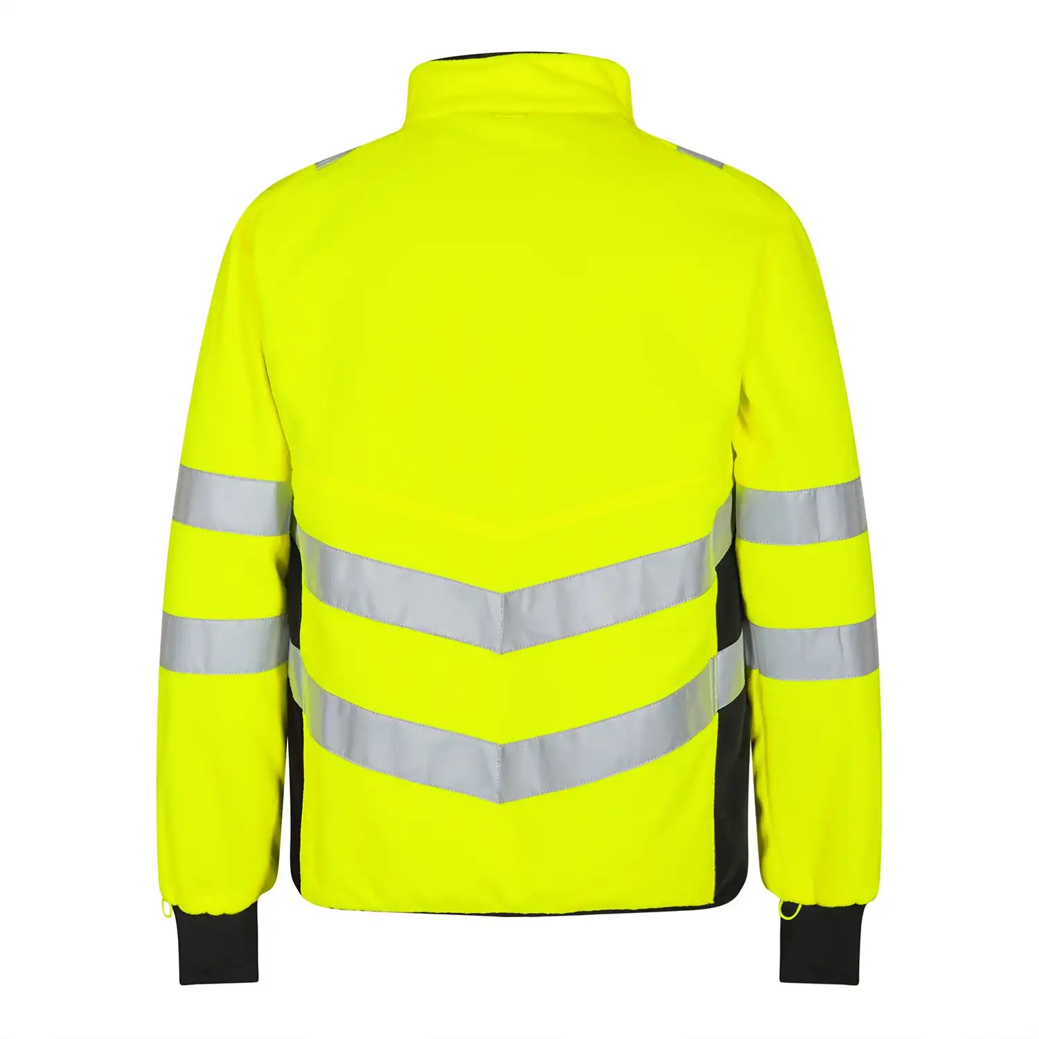 Warnschutz Fleece-Jacke "1192-236" Safety Kl. 2 in gelb/schwarz, L - Thumbnail 2
