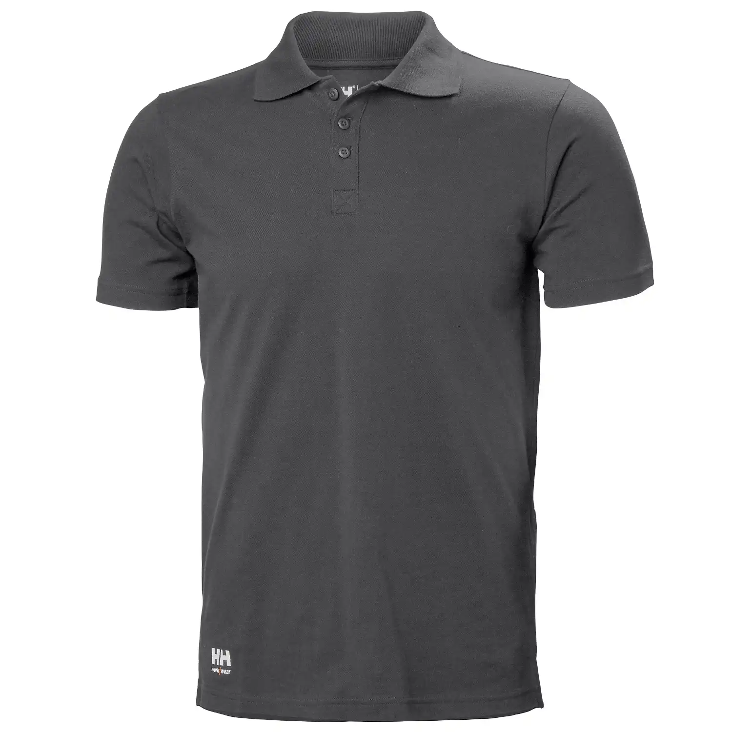 Polo-Shirt "MANCHESTER" in dunkelgrau, XXL - Thumbnail 1