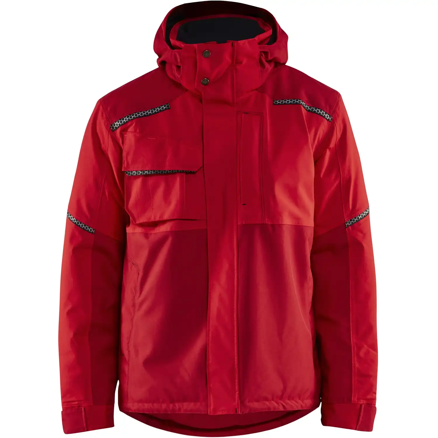 Winterjacke "4881" in 3XL, Rot - Thumbnail 1