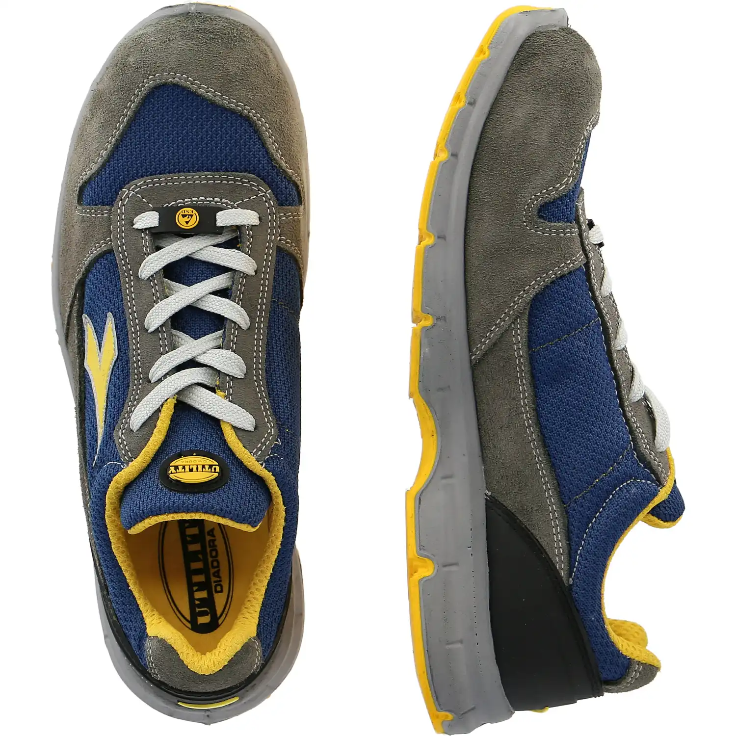 Sicherheitshalbschuhe S1P "RUN TEXT LOW" grau/blau in 42 - Thumbnail 2