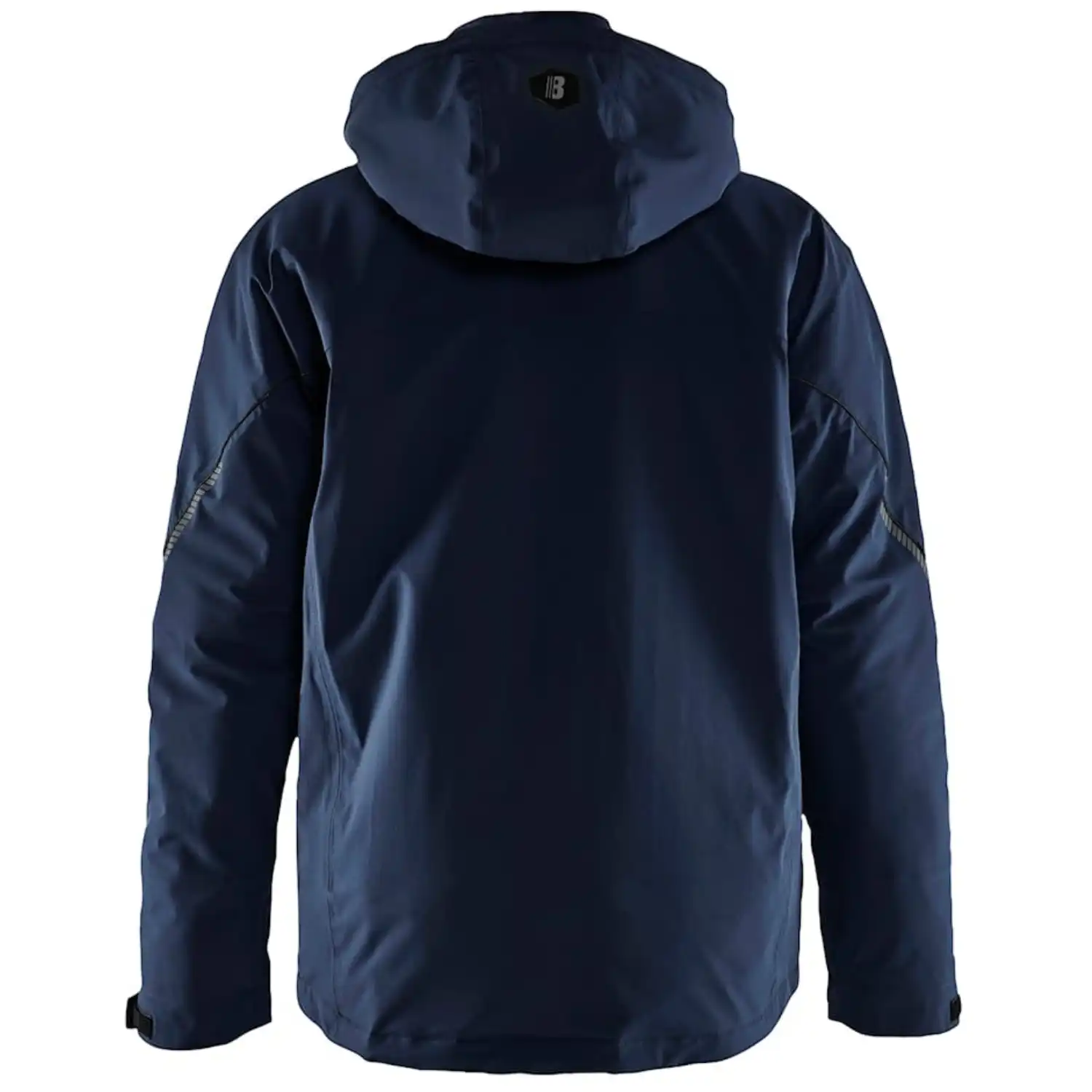 Stretch Winterjacke "4484" in Dunkelmarine/Schwarz, L - Thumbnail 2