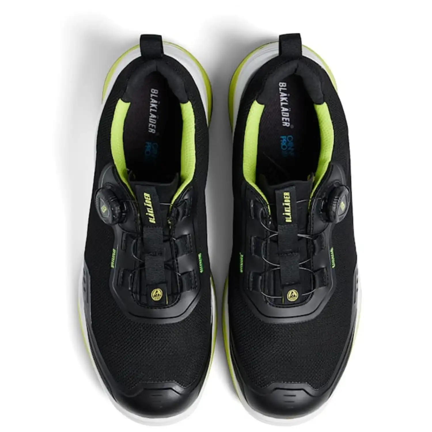 Sicherheitshalbschuh S3S "STRIKER" schwarz/limettengrün in 43 - Thumbnail 3