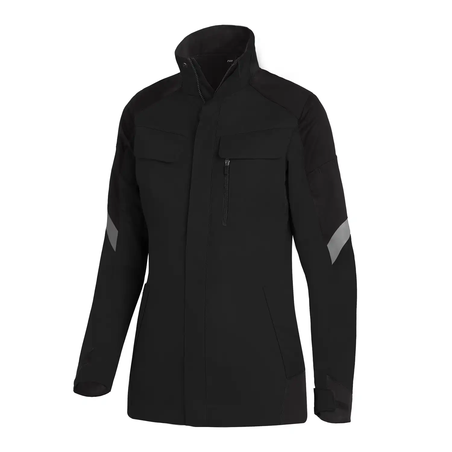 Damen Arbeitsjacke "ANDREA" in schwarz, XXL - Thumbnail 1