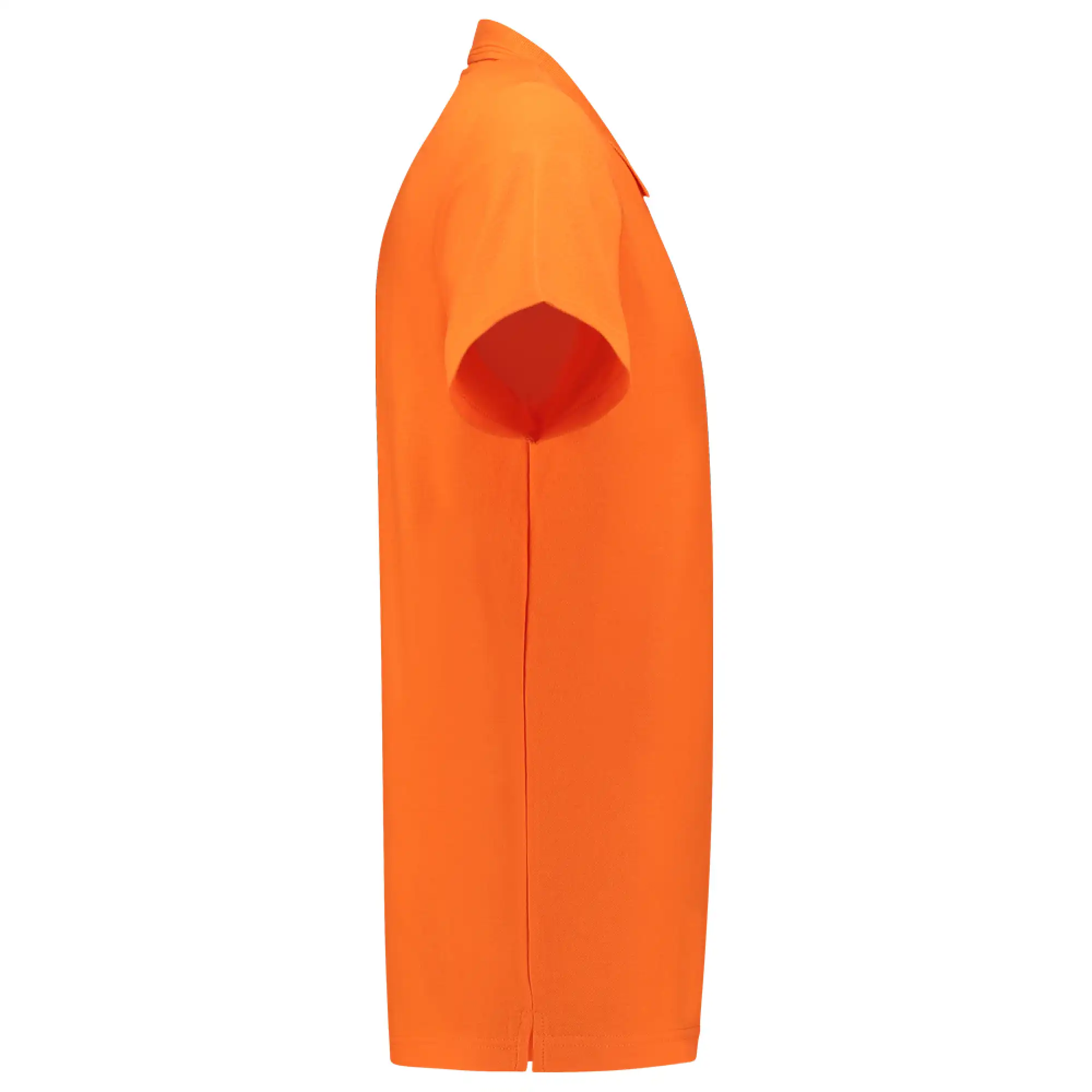 Polo-Shirt Fittet "201005" Casual in Orange, L - Thumbnail 4