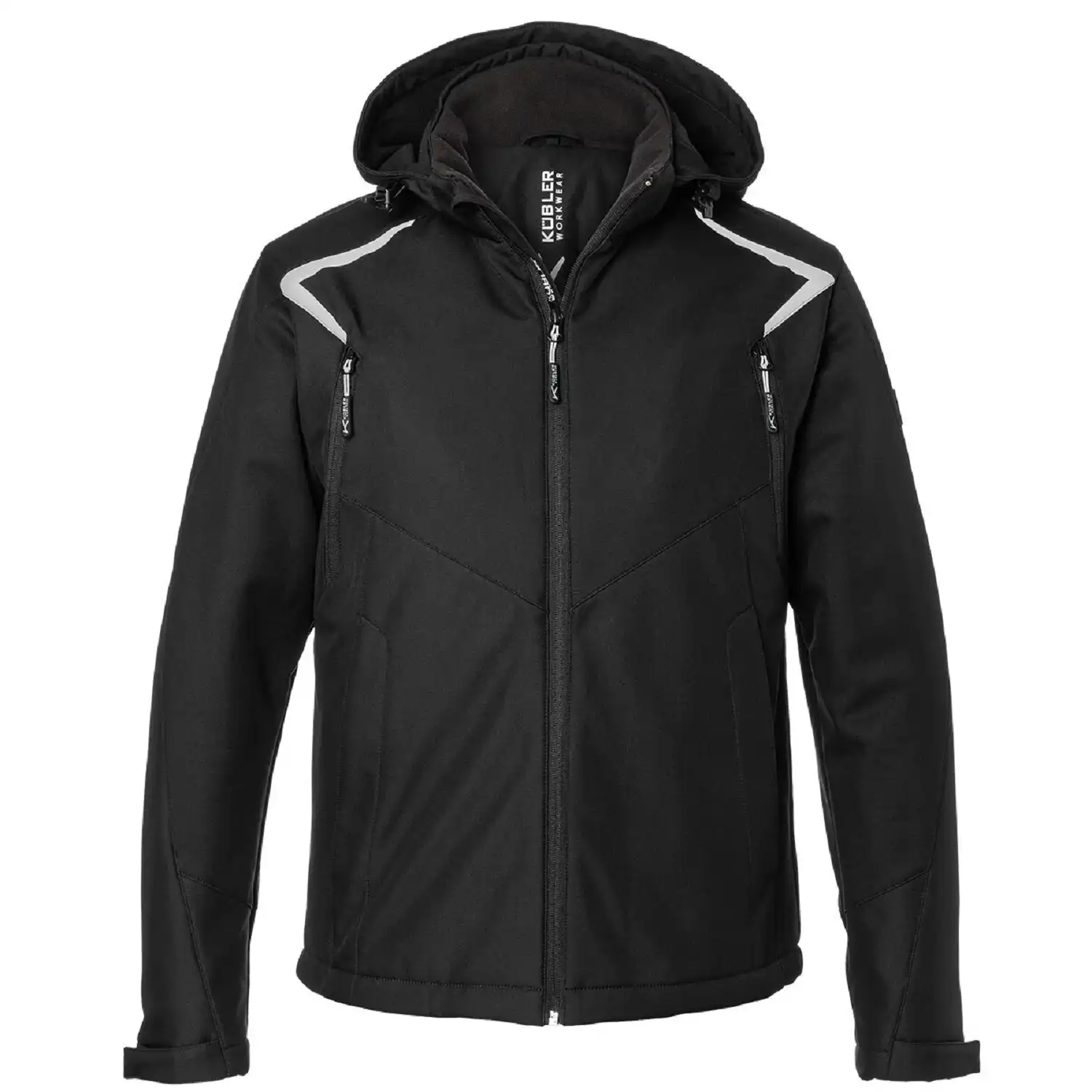 Winter Softshell Jacke BODYFORCE in schwarz, L - Thumbnail 1