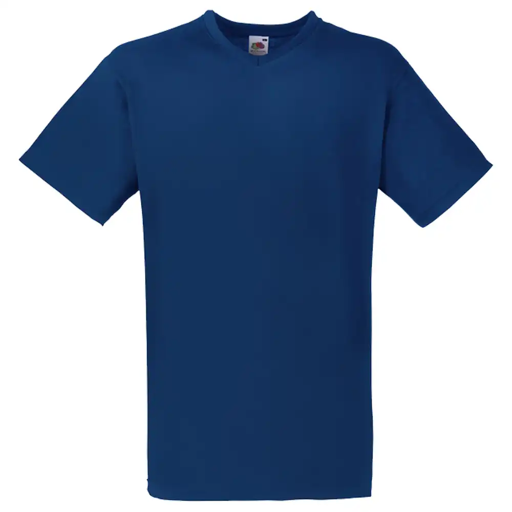 T-Shirt "F270" V-Ausschnitt Valueweight in navy, L - Thumbnail 1