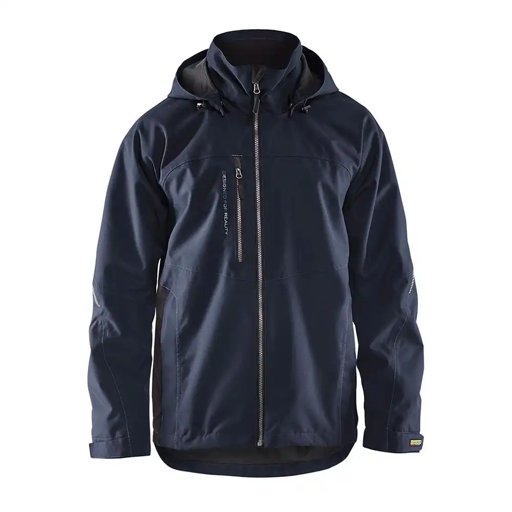 Shelljacke "4790" in marine/schwarz, 3XL - Thumbnail 1
