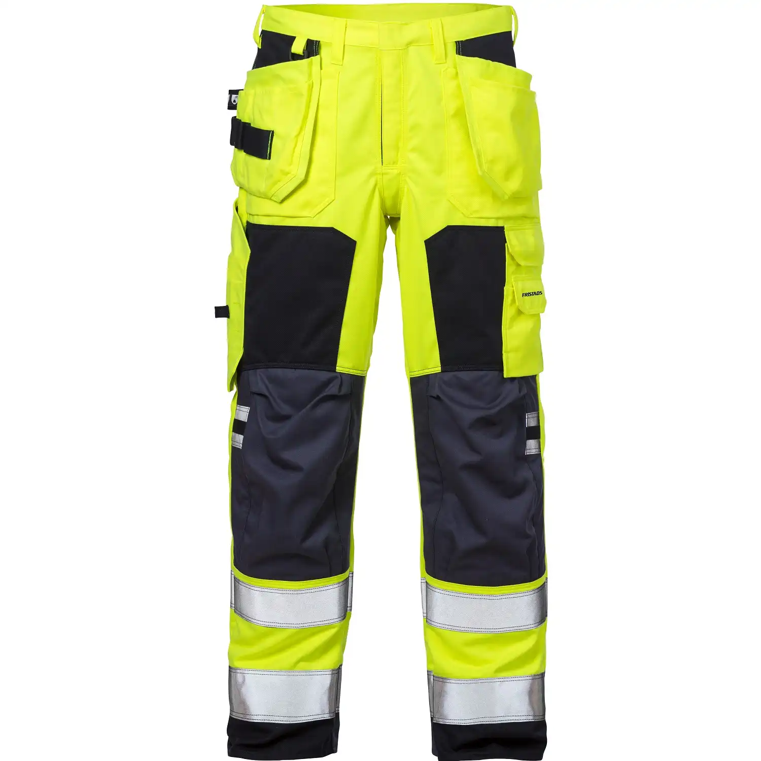 Multinorm Damen Handwerkerhose "2775 ATHS" Flamestat gelb/marine in R34 - Thumbnail 1