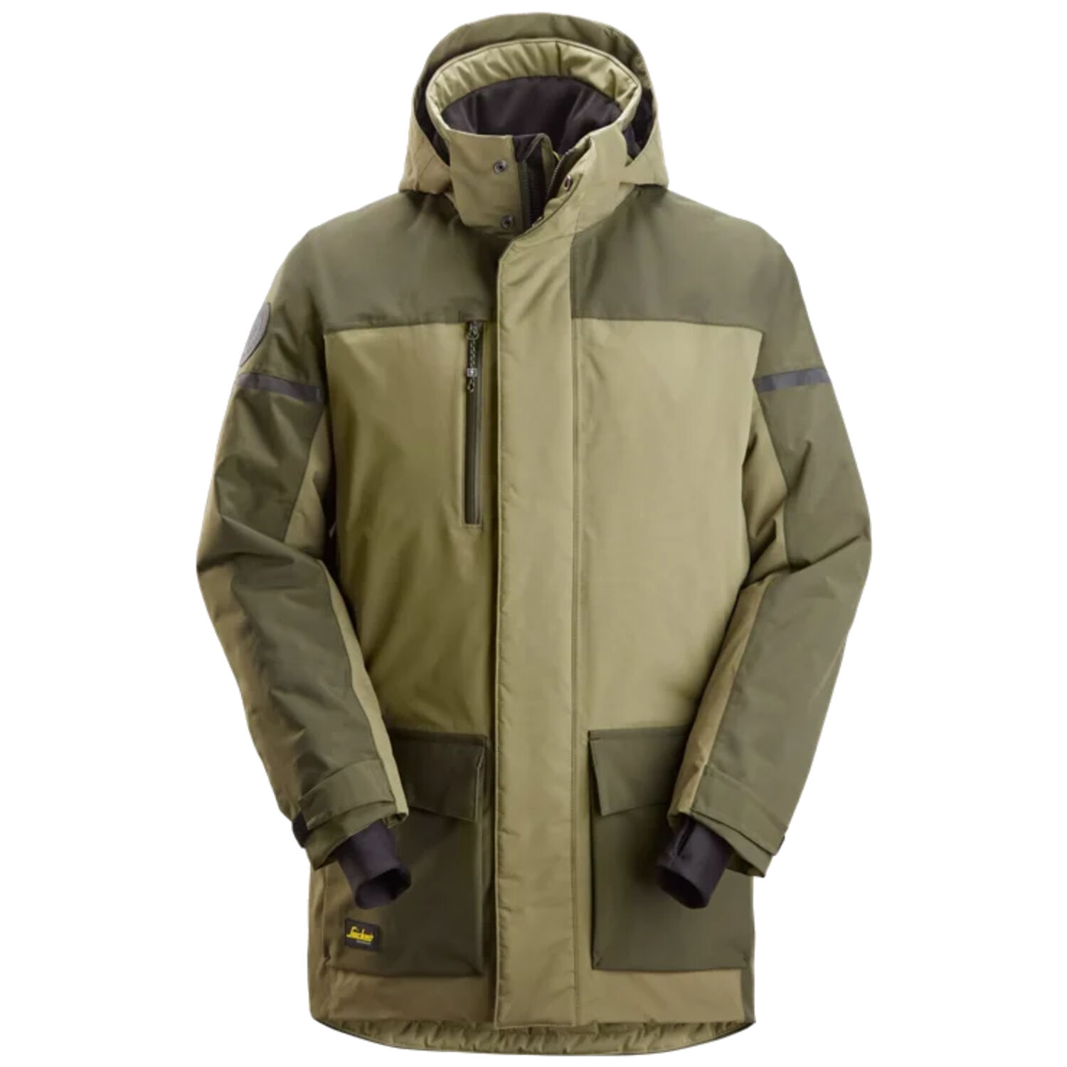 Wasserdichter Winterparka "1801" in khaki, L - Thumbnail 1