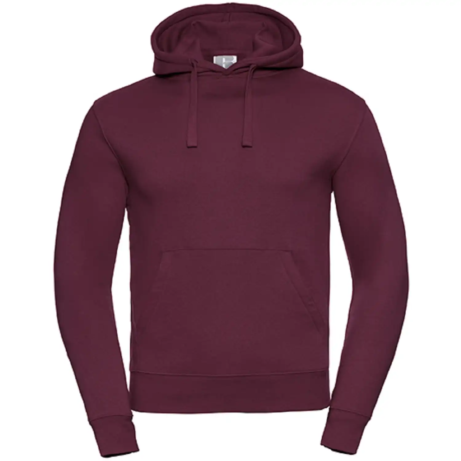 Kapuzen-Sweatshirt "Authentic" in burgundy, L - Bild 1