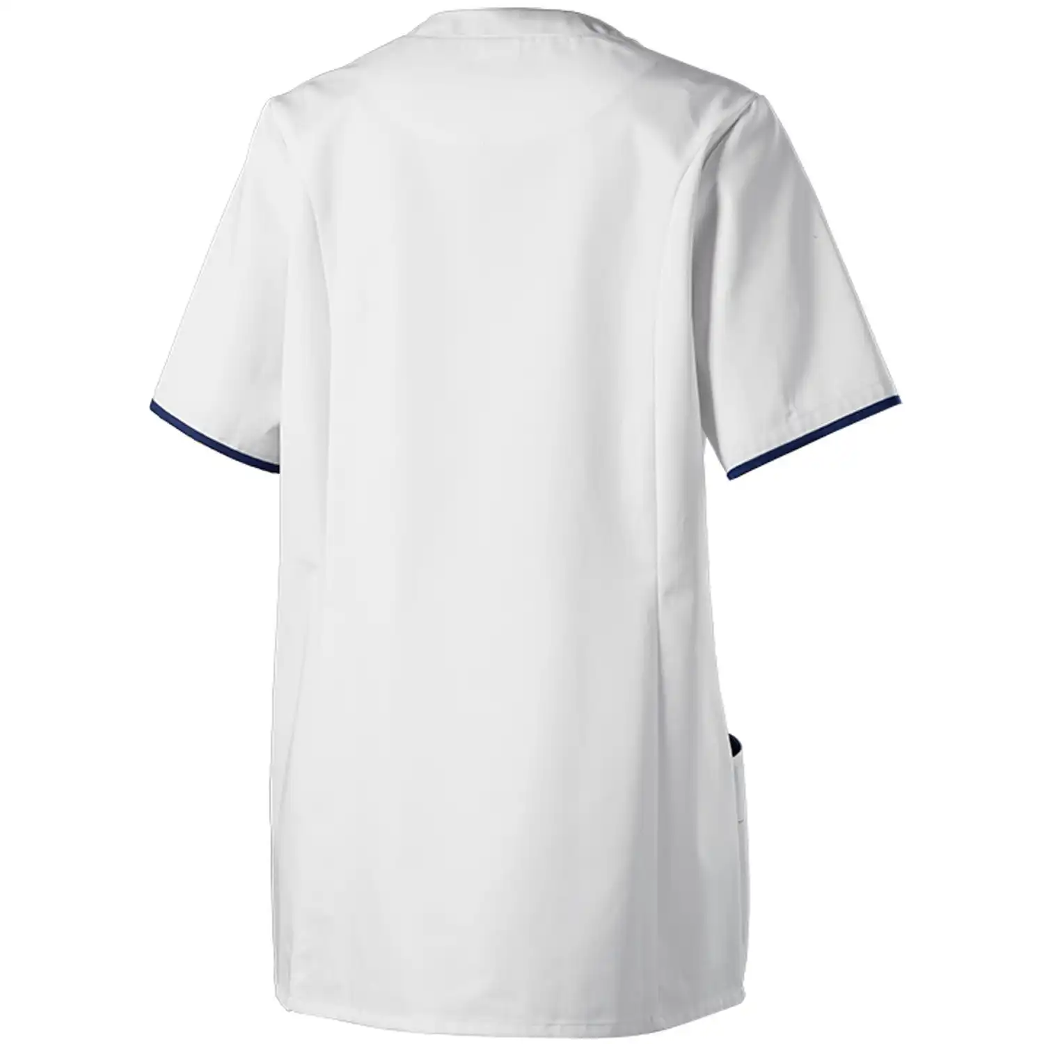 Damen Kasack "1702-485" Med & Care in weiß/nachtblau, XS - Thumbnail 2