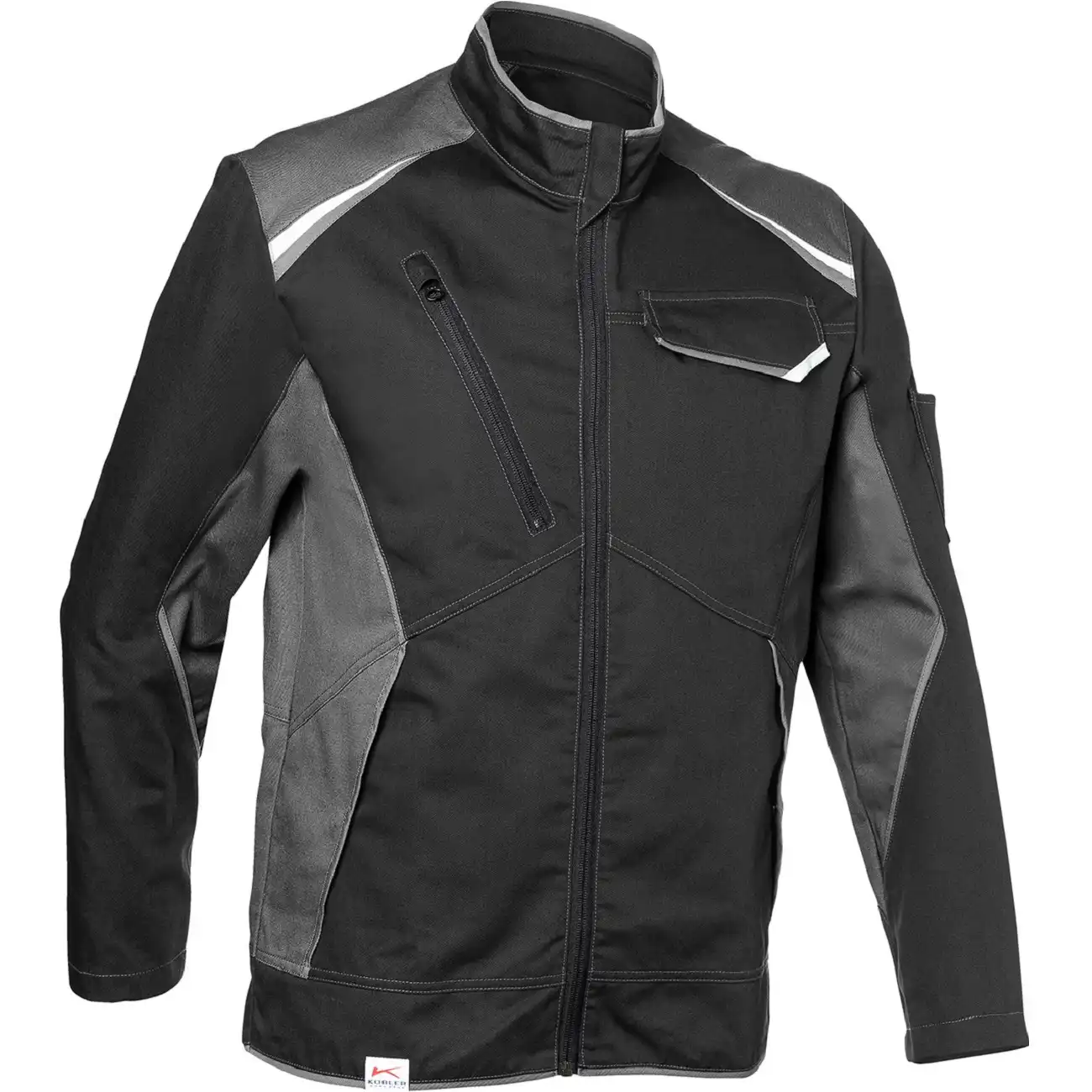 Bundjacke "ICONIQ" in schwarz/anthrazit, 3XL - Thumbnail 1