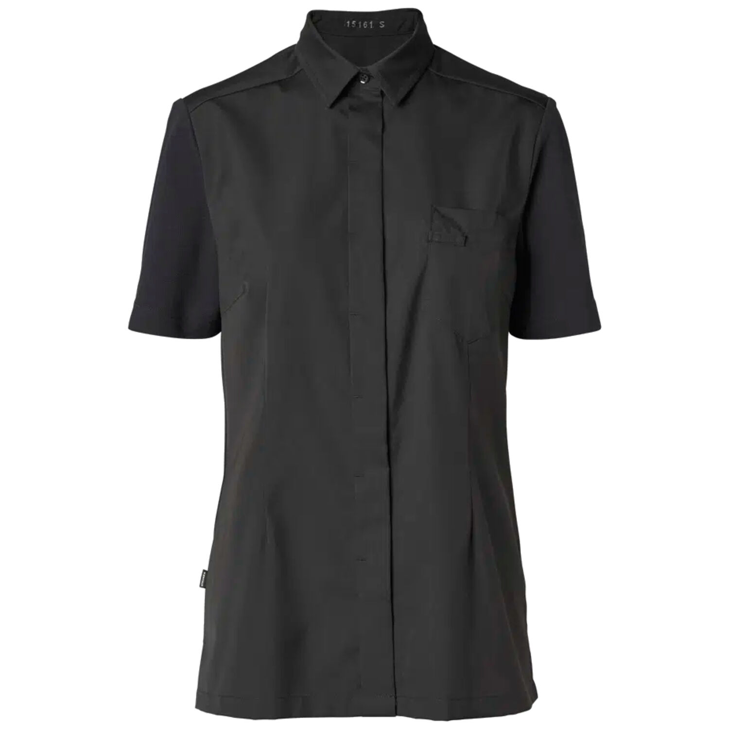 Damenbluse "PIQUE KA" in schwarz, L - Thumbnail 1