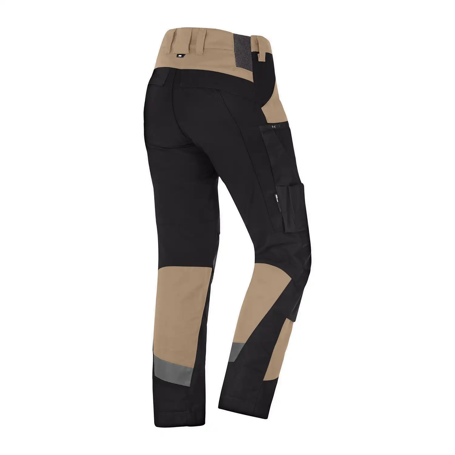 Stretch Bundhose Canvas "LEO" in beige/schwarz, 23 - Thumbnail 2