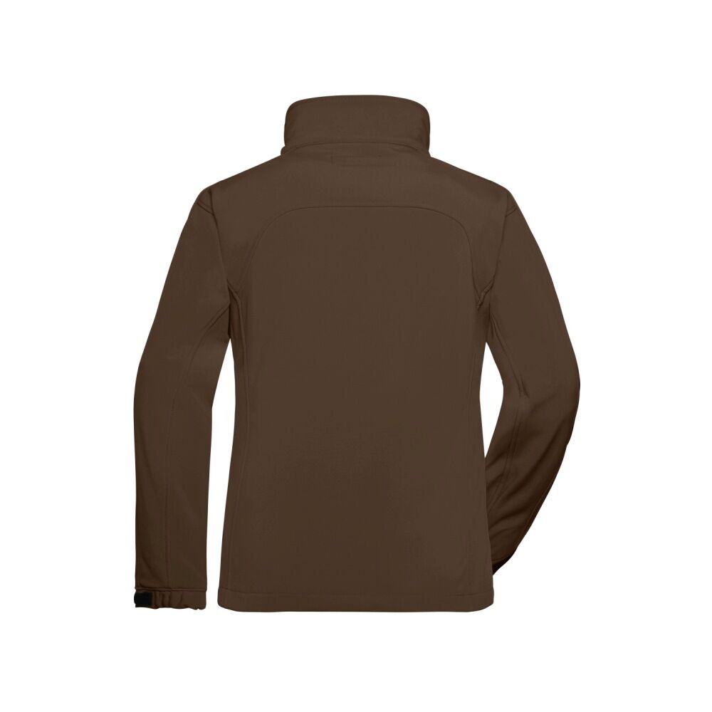 Damen Softshell Jacke in brown, XL - Thumbnail 2