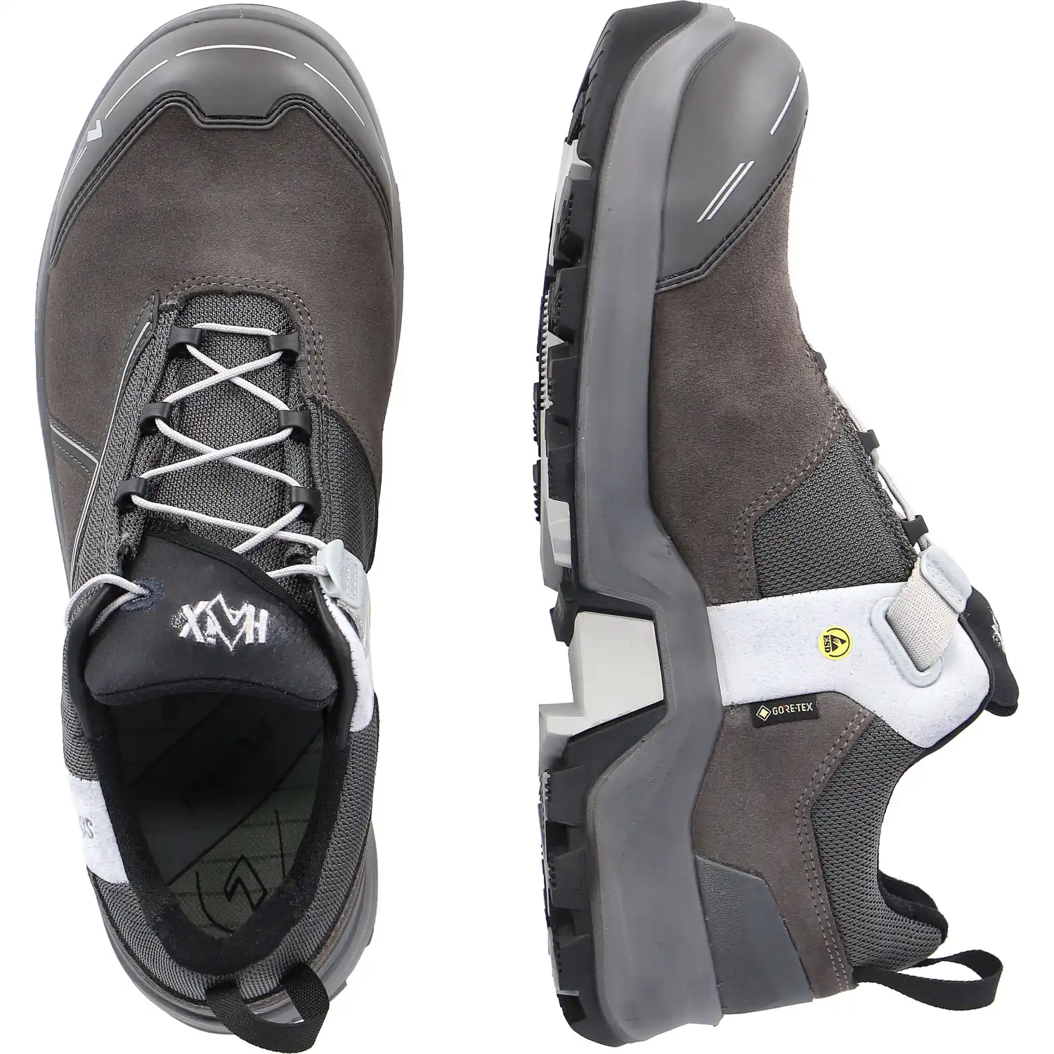 Sicherheitshalbschuh S3 CONNEXIS® "SAFETY+ GTX LOW" grey-silver  in UK 12 - Thumbnail 2
