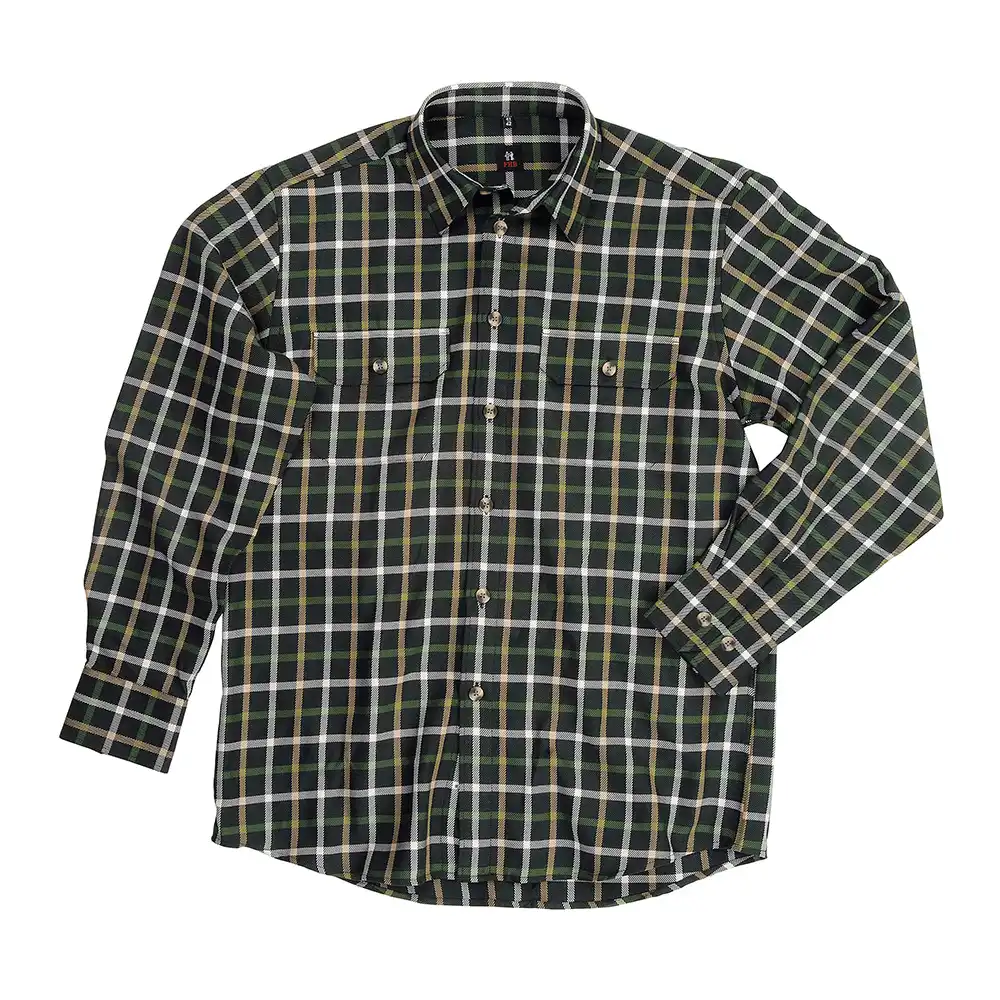 Arbeitshemd "ALOIS" in dunkelgrün, 41/42 - Bild 1