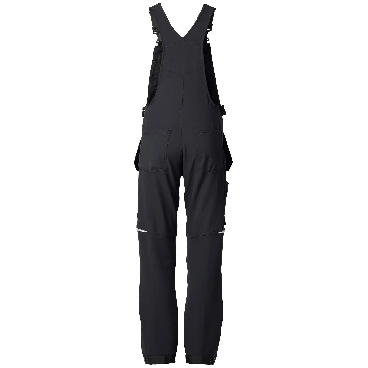 Stretch Latzhose "EVOLVE CRAFTSMEN" in schwarz, C66 - Thumbnail 2