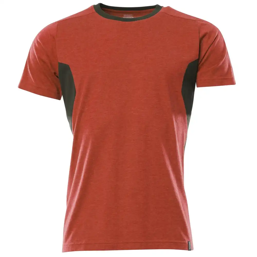 Damen T-Shirt "ACCELERATE" in verkehrsrot/schwarz, XS - Thumbnail 1