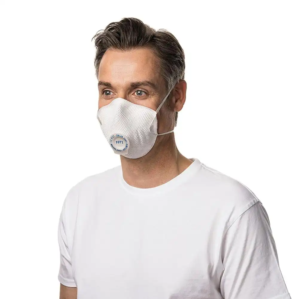 Atemschutzmaske "2405-15" FFP2 NRD + Klimaventil "Klassiker" - Thumbnail 2