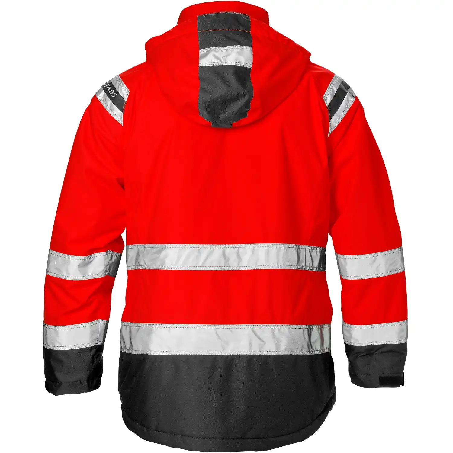 Warnschutz Damen Winterjacke "4037 GTT" Kl. 3 in rot/schwarz, XS - Thumbnail 2
