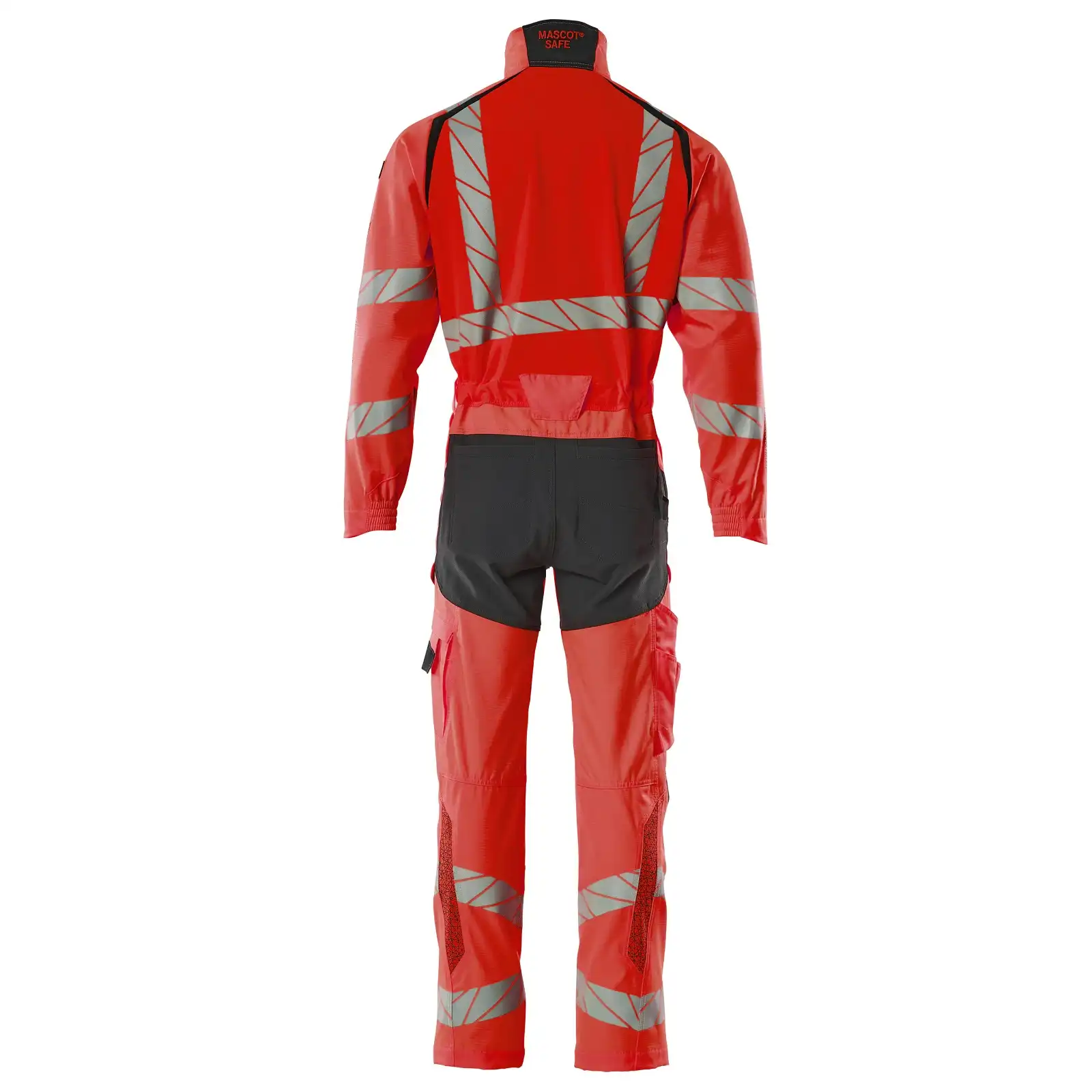 Warnschutz Overall "ACCELERATE SAFE" in rot/schwarzblau, 3XL - Thumbnail 2