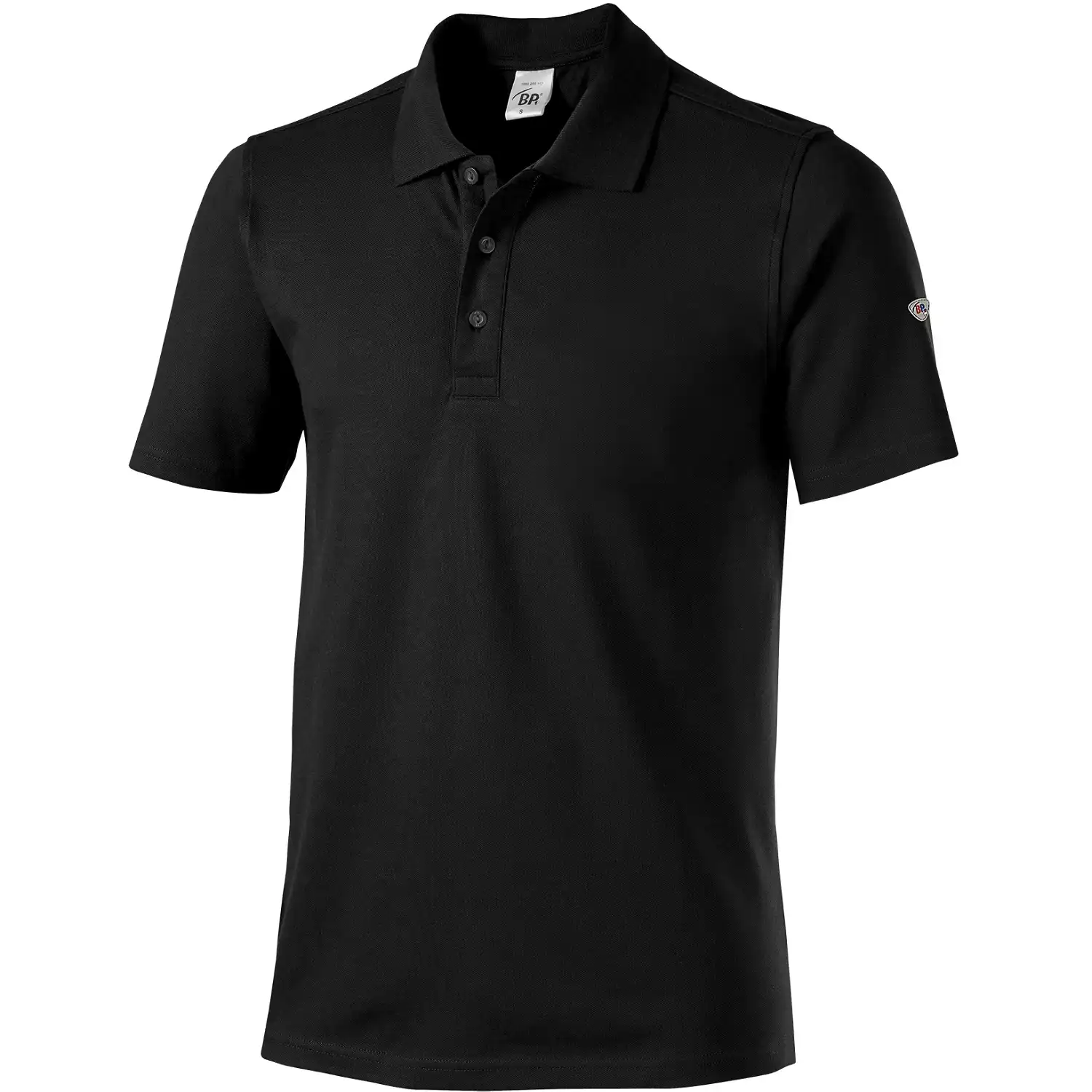 Polo-Shirt "1712-230" Essentials in schwarz, L - Bild 1