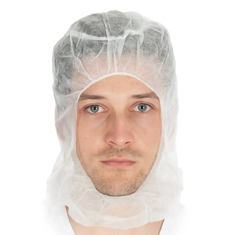 Industry Astrohaube PP-Vlies "HYGOSTAR" weiß | 100 Stk. - Thumbnail 1