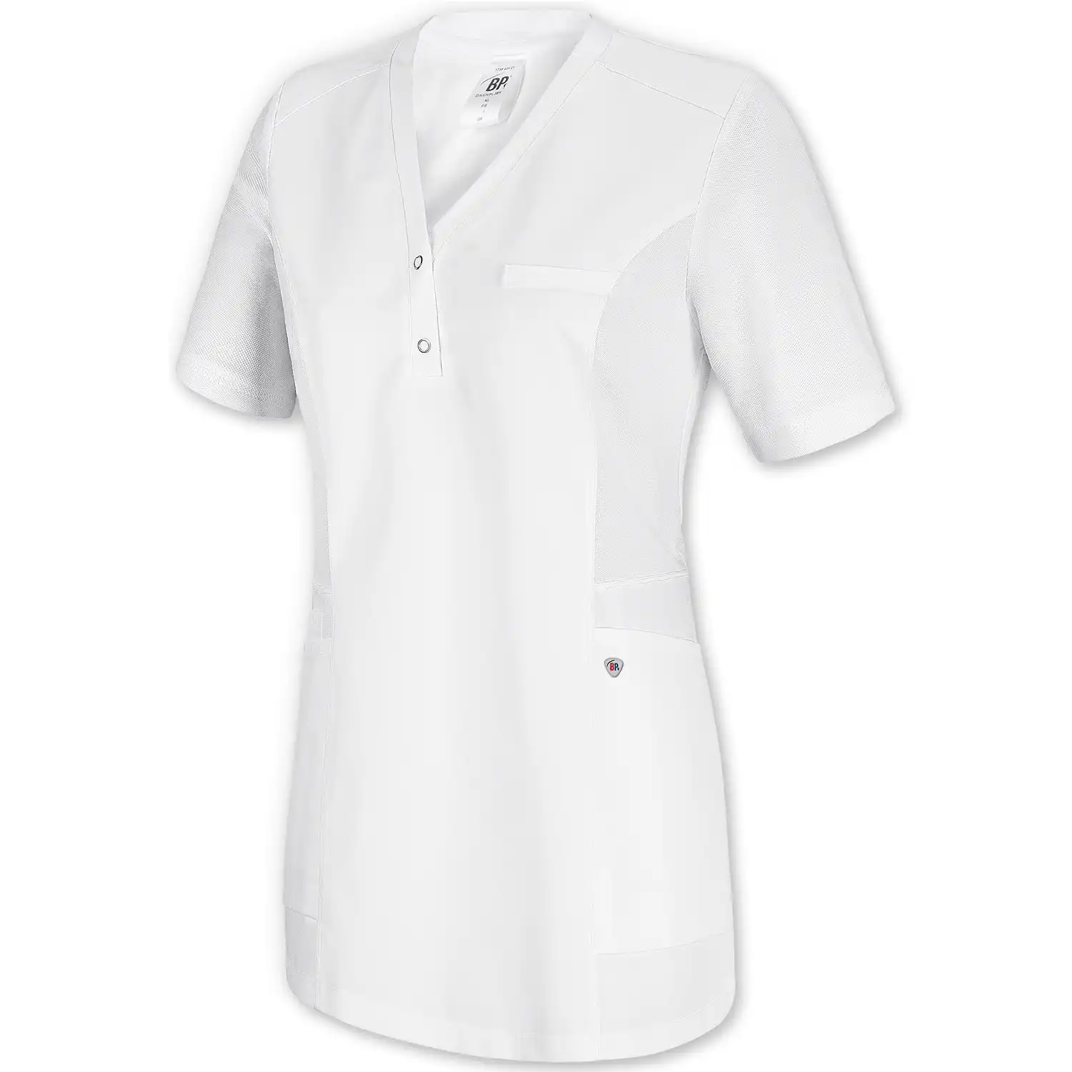 Damen Komfortkasack "1738-435" Med & Care in XS, Weiß - Thumbnail 1