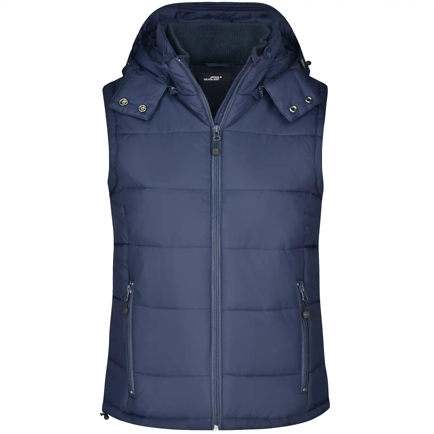 Damen Steppweste "JN1005" in navy, L - Thumbnail 1