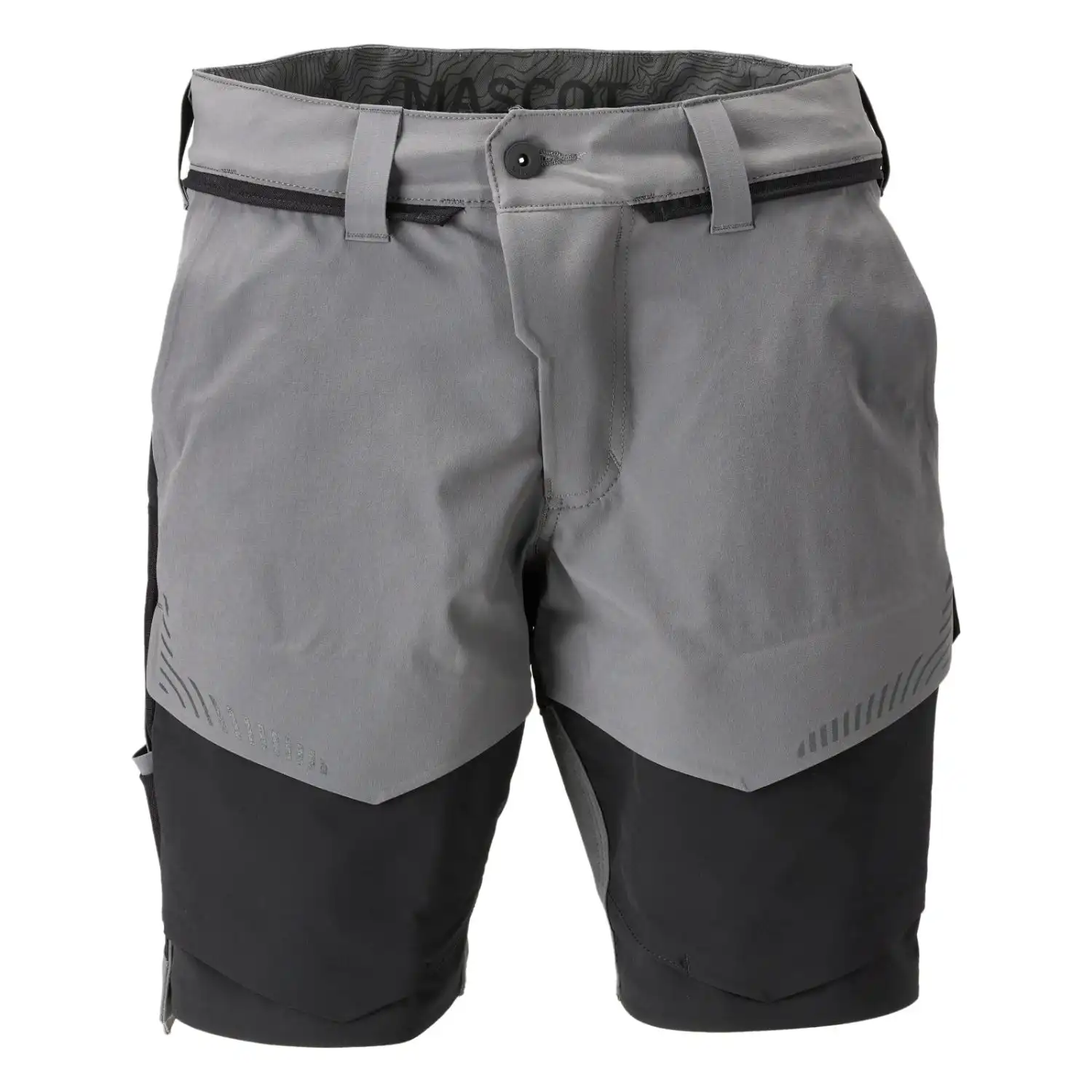 Stretch-Shorts "22149-605" Customized in anthrazit/schwarz, 24C52 - Thumbnail 1