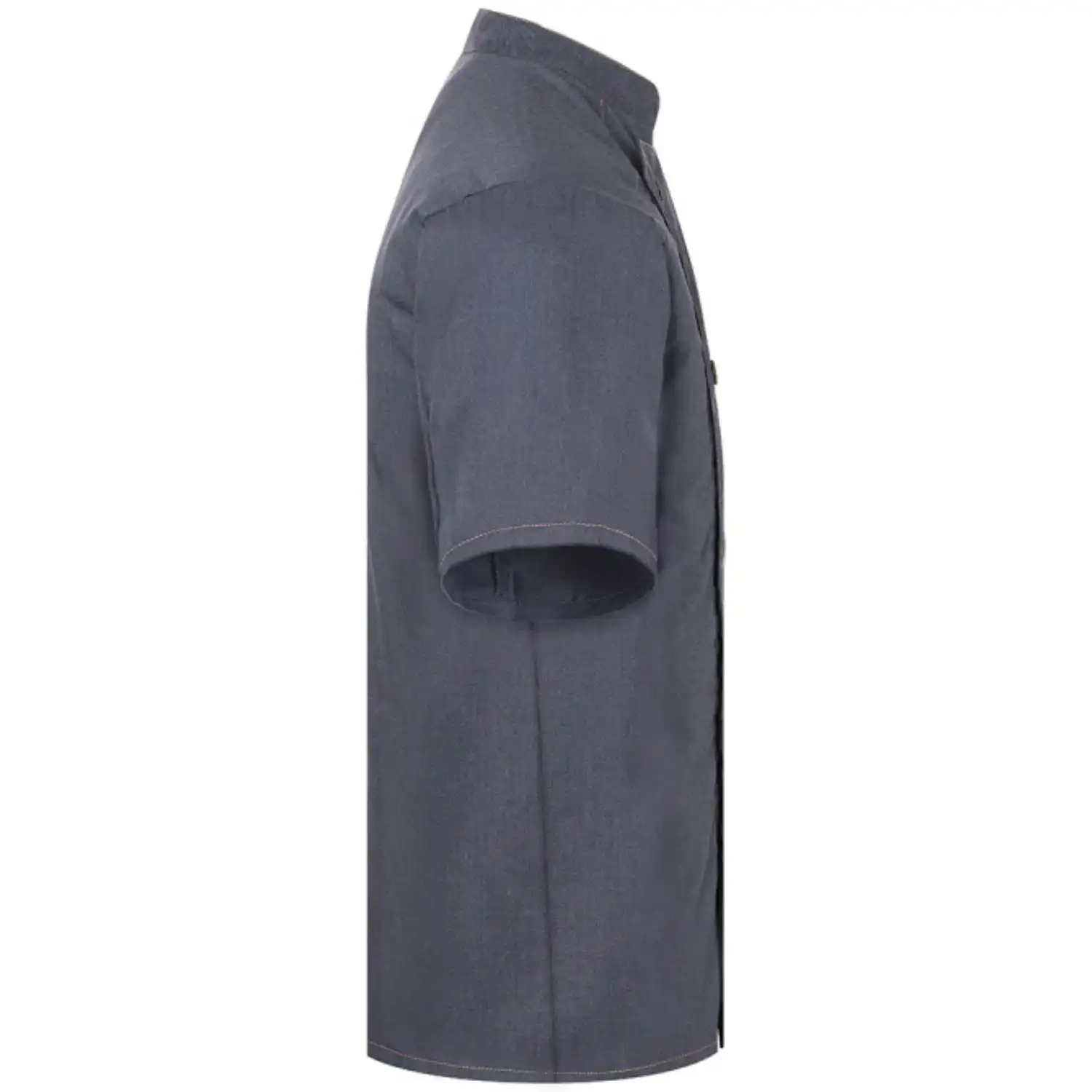 Herren Kochjacke Jeans "JM 32" in 46, vintage schwarz - Thumbnail 3