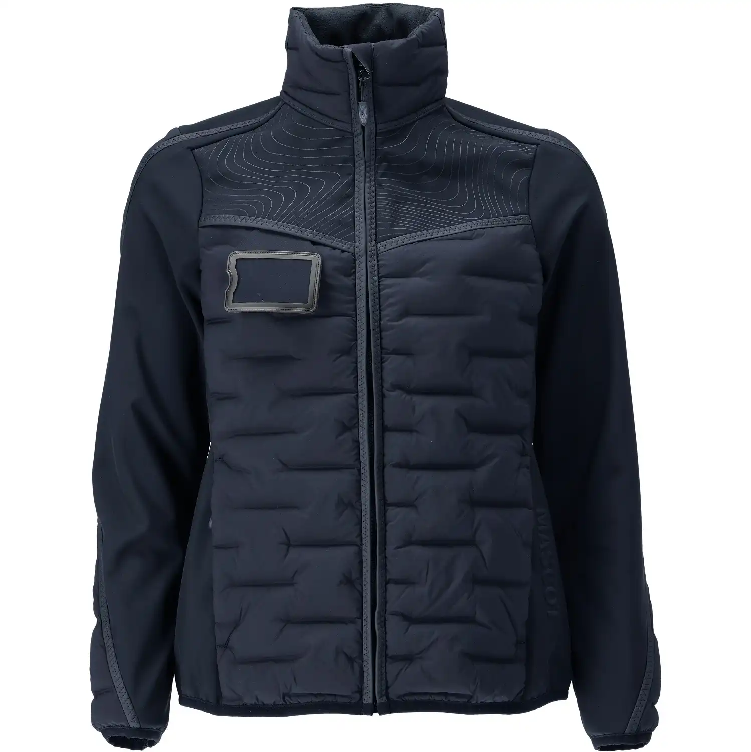 Damen Steppjacke "22025-617" Customized in schwarzblau, XXL - Bild 1