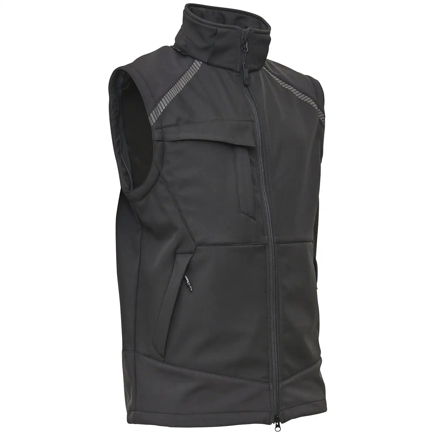 Softshelljacke 2-in-1 "117300" Working Xtreme in schwarz, L - Thumbnail 3