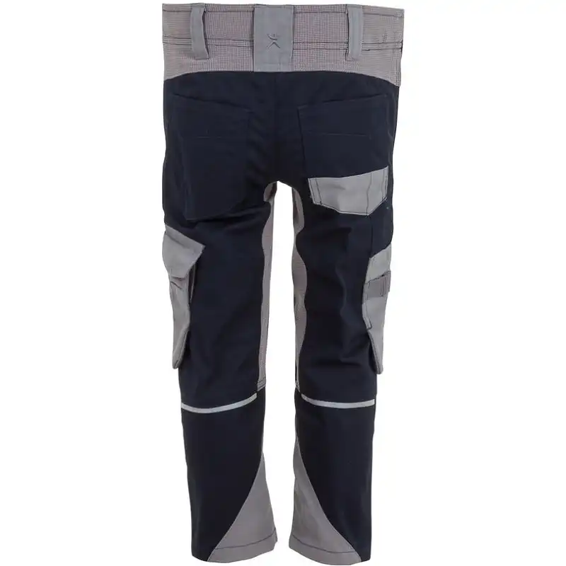 Kinder Stretch-Bundhose "Norit" in schwarzblau/zink, 110/116 - Thumbnail 2
