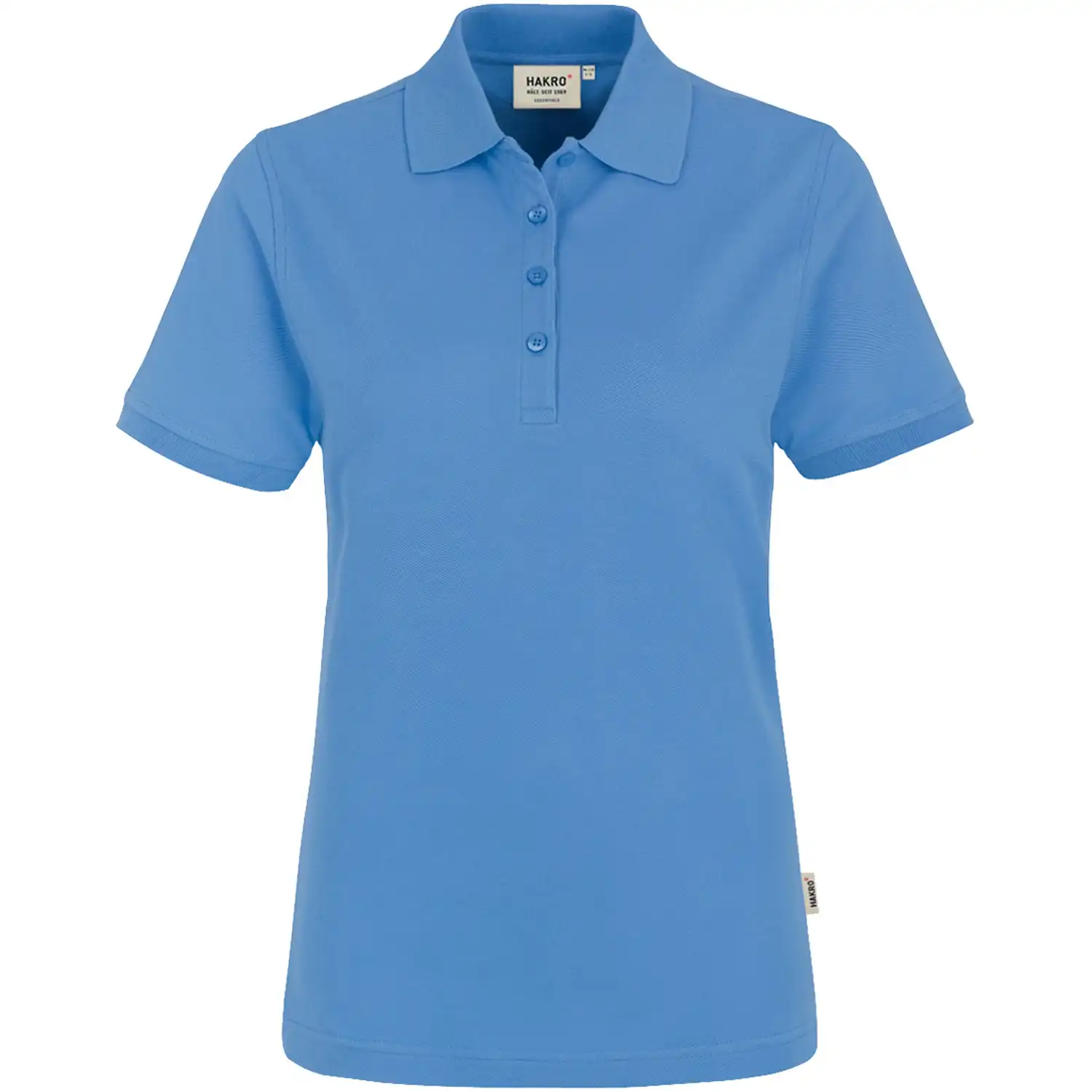 Damen-Poloshirt "CLASSIC" 110 in malibu-blue, L - Thumbnail 1