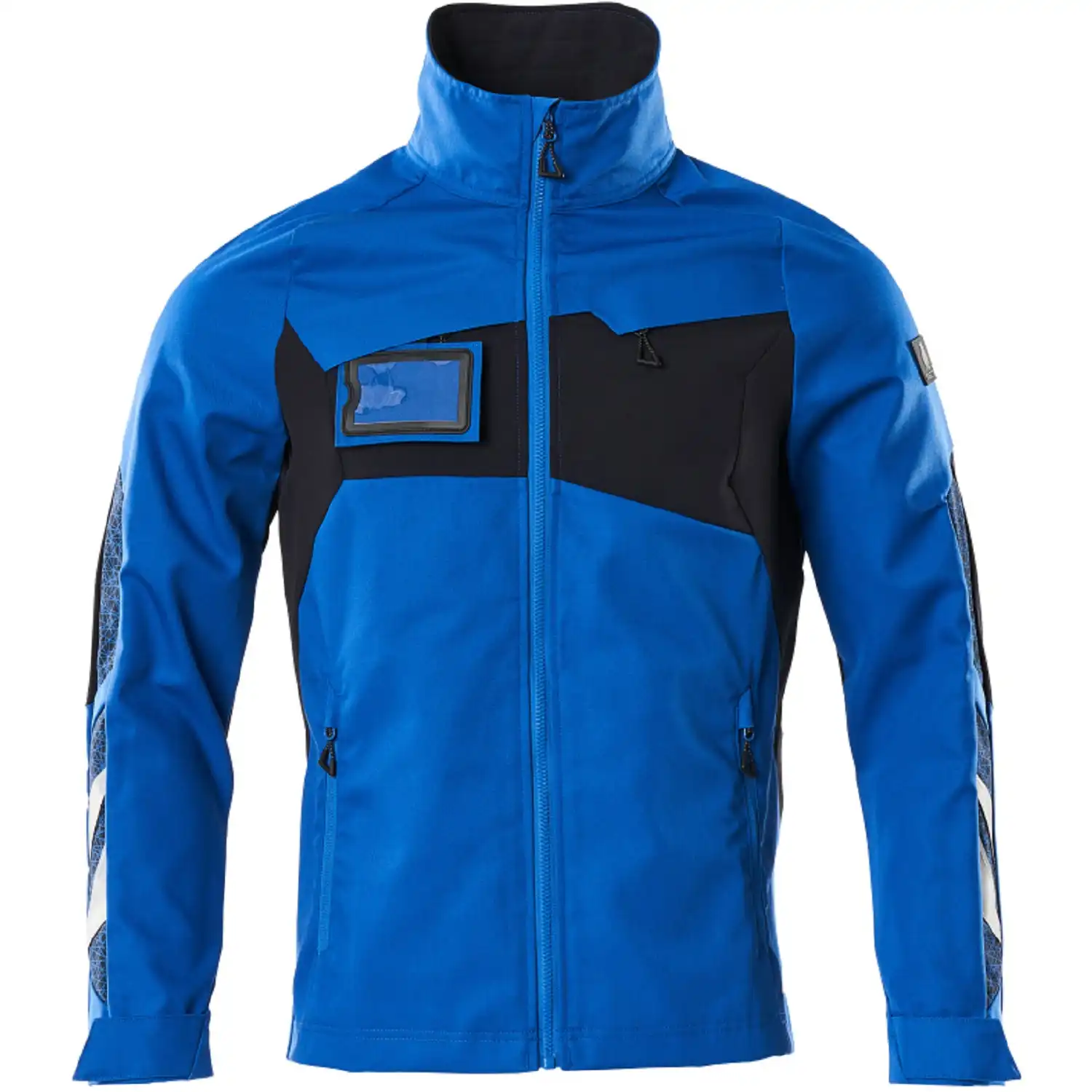 Bundjacke "ACCELERATE" Stretch-Einsätze in azurblau/schwarzblau, XS - Bild 1