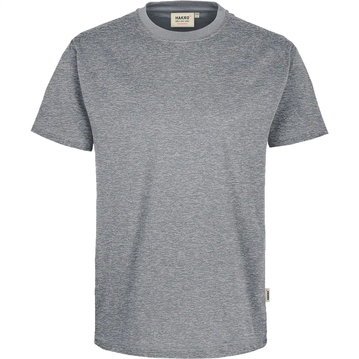 T-Shirt "PERFORMANCE" Rundhals 281 in grau-meliert, 4XL - Thumbnail 1