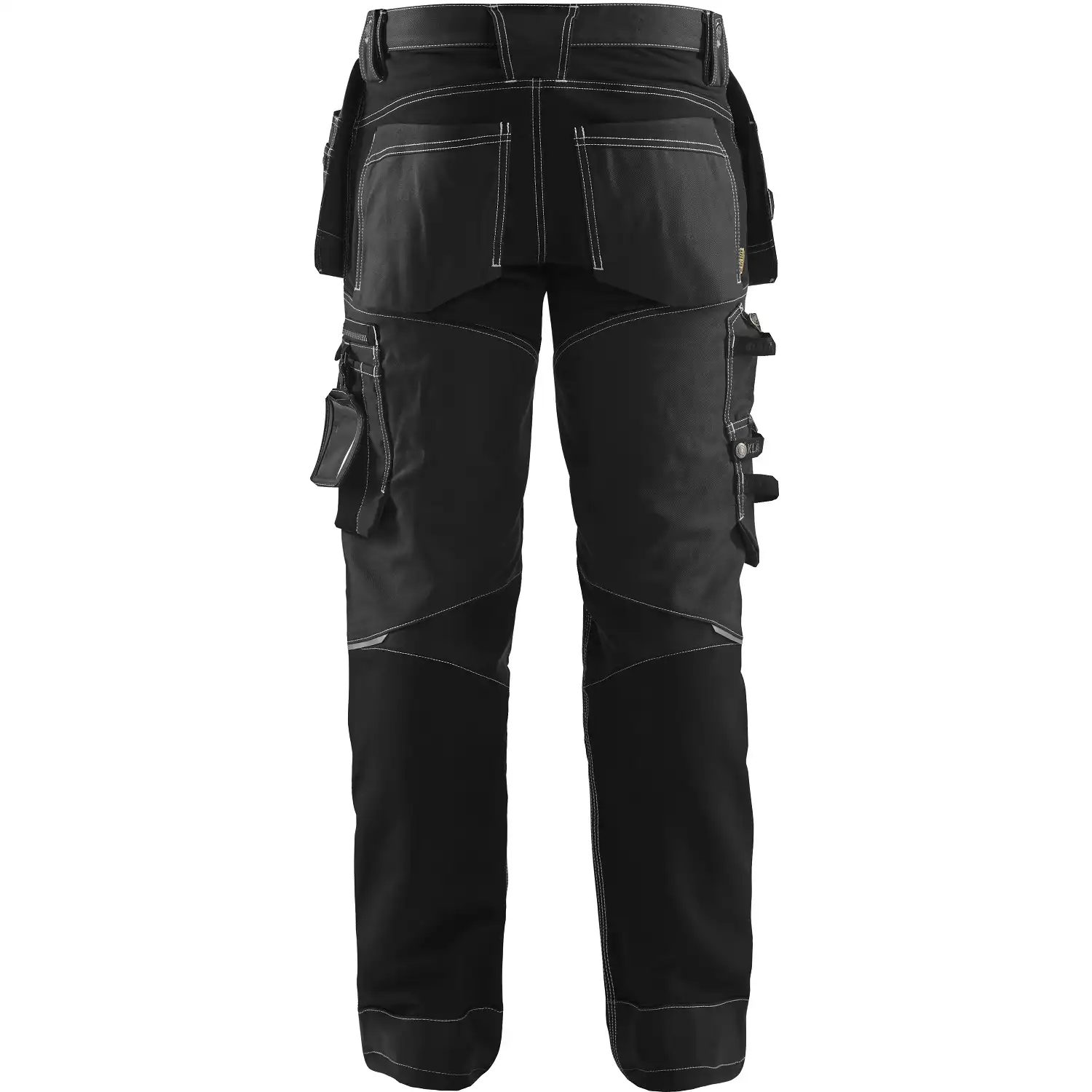 Stretch Handwerkerhose "1790" in schwarz, C46 - Thumbnail 2