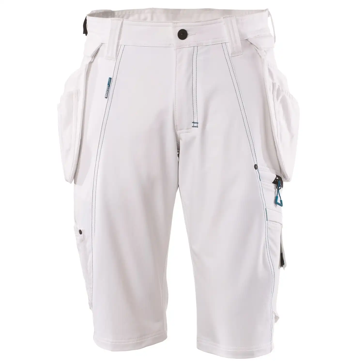 Shorts "ADVANCED" in C54 (EU 54), Weiß - Bild 1