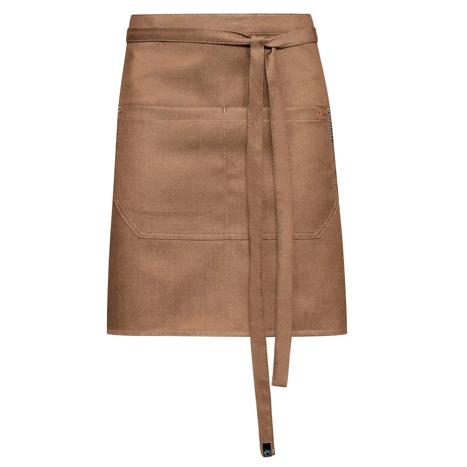 Schürze Vorbinder "4144" in braun - Thumbnail 1