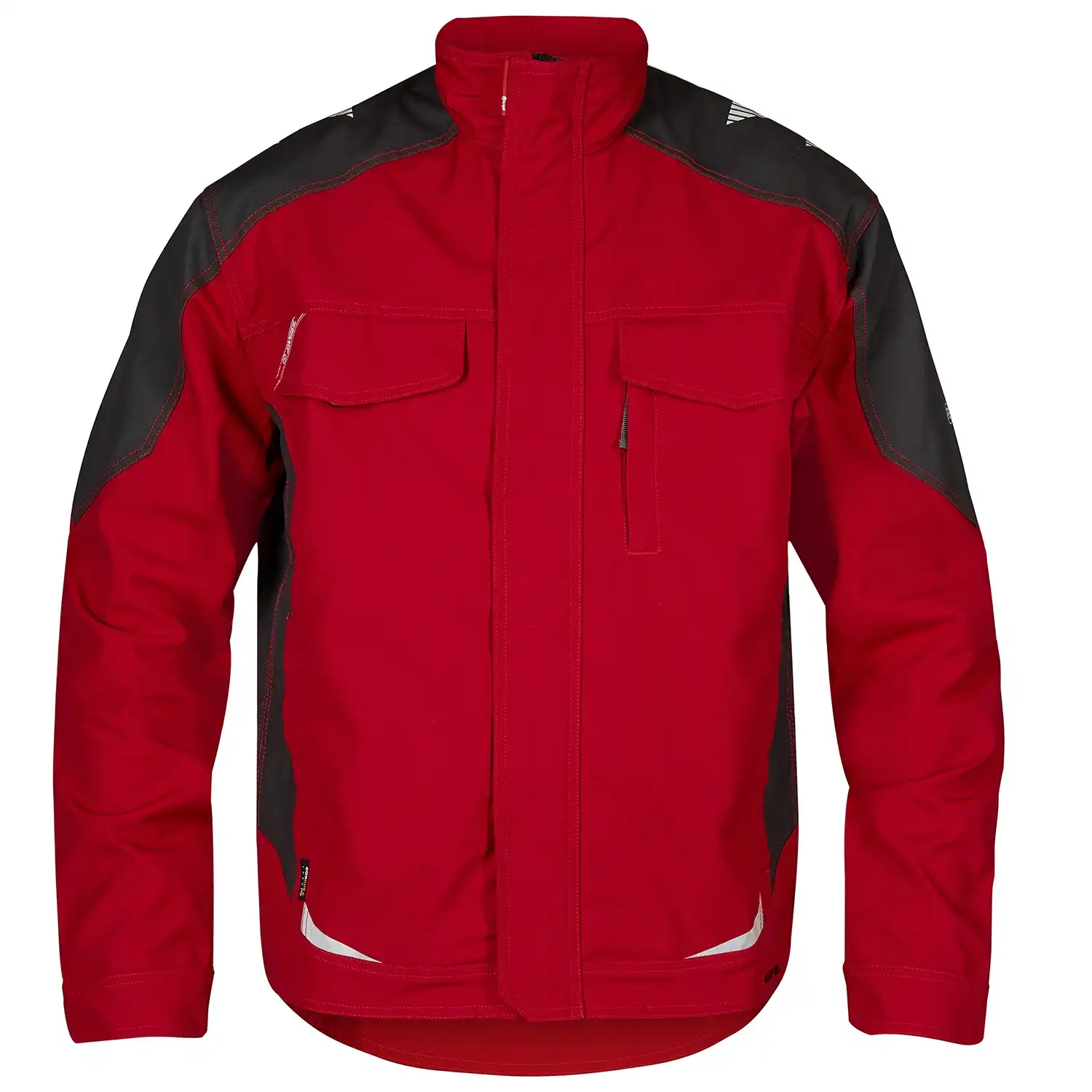Arbeitsjacke "1810-254" Galaxy in rot/schwarz, L - Thumbnail 1