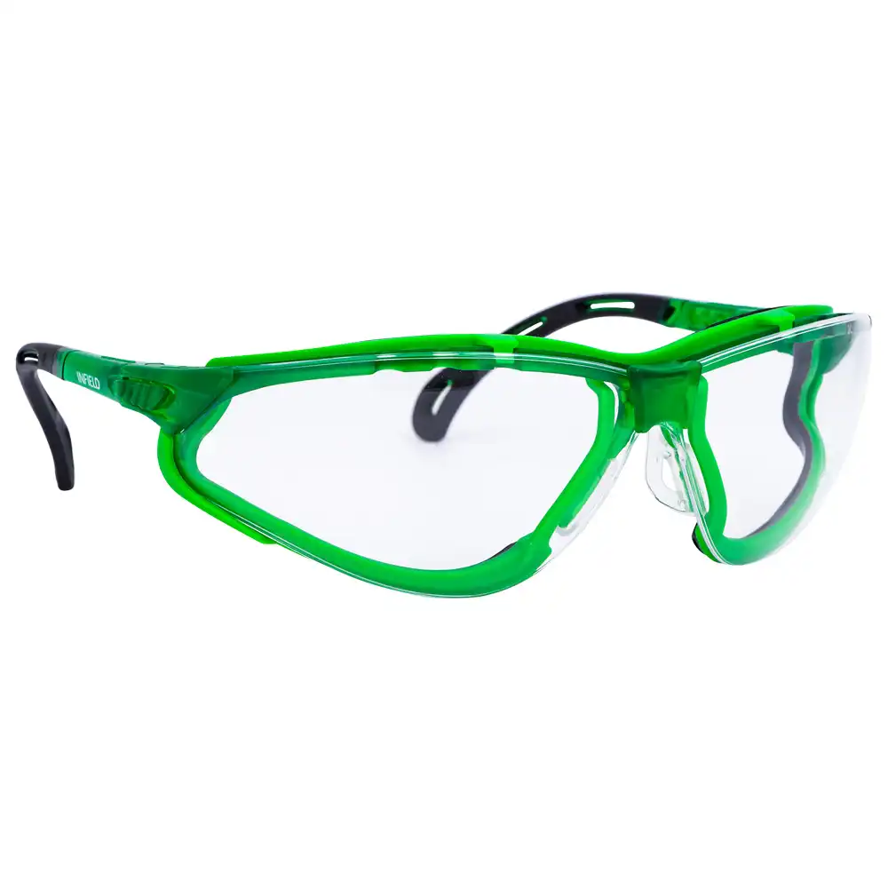 Schutzbrille "TERMINATOR XTRA" Grün - Thumbnail 1