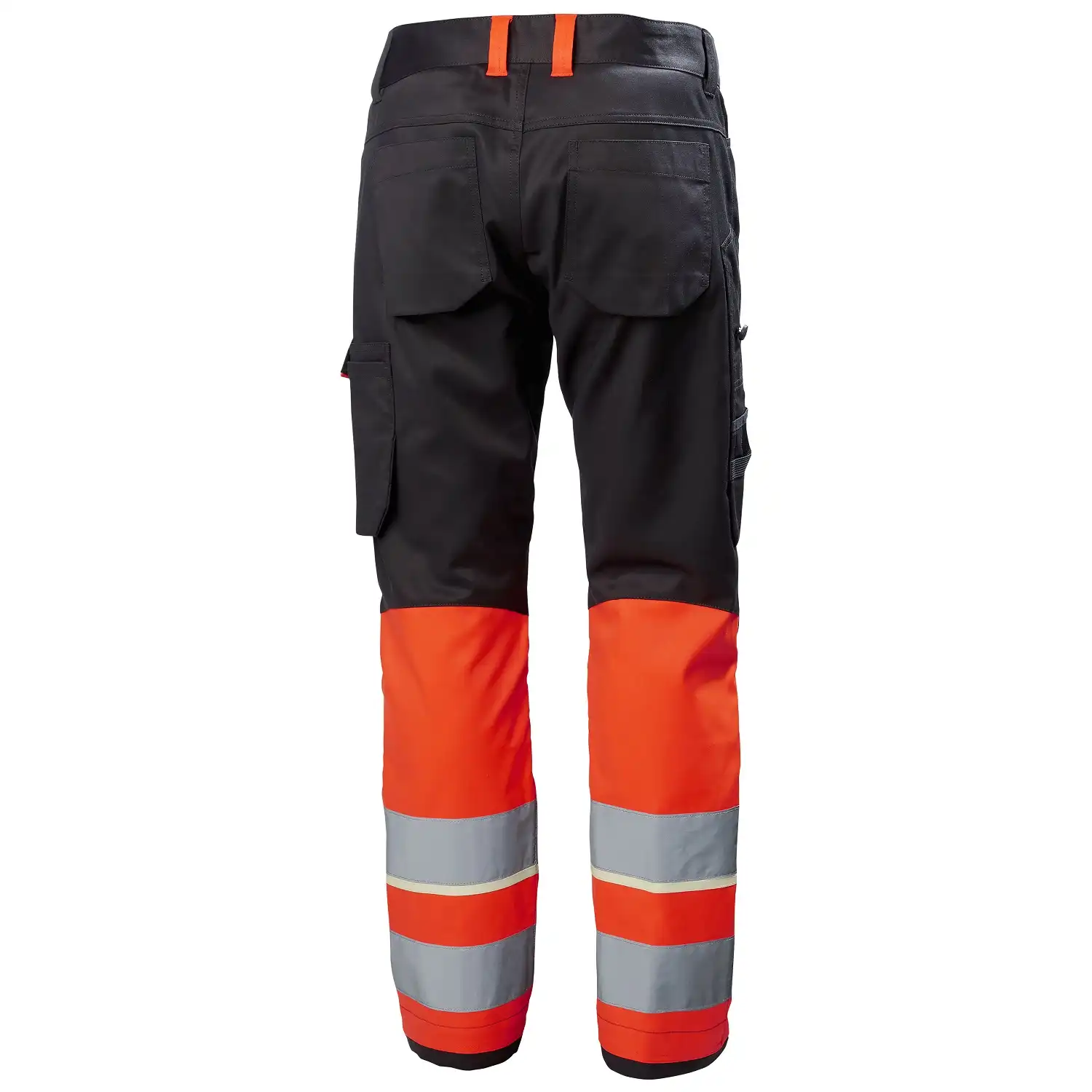 Warnschutz Bundhose Kl. 1 "UC-ME" in rot/schwarz, C54 - Thumbnail 2